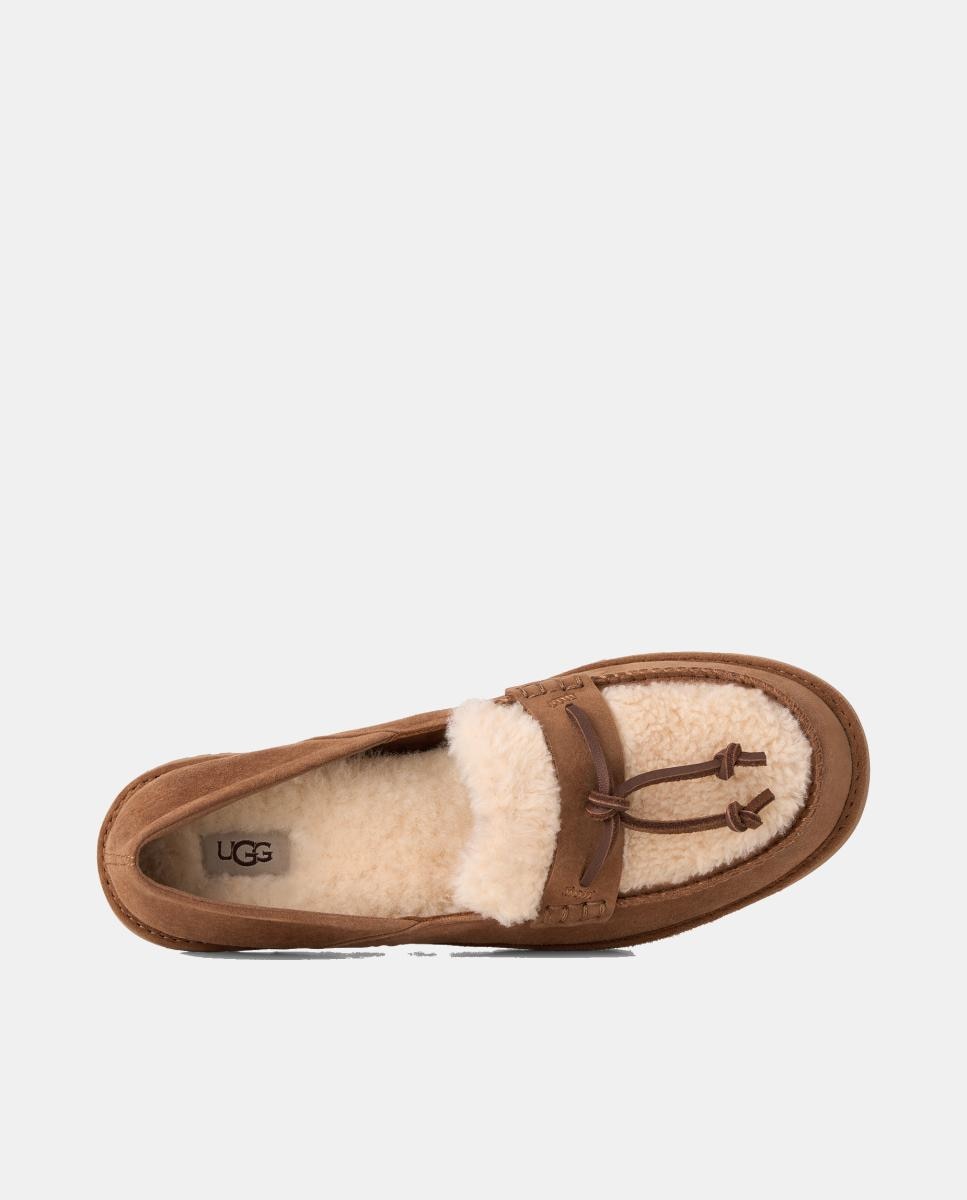 Sapatos Rasos Tipo Mocassins Zora Couro-2