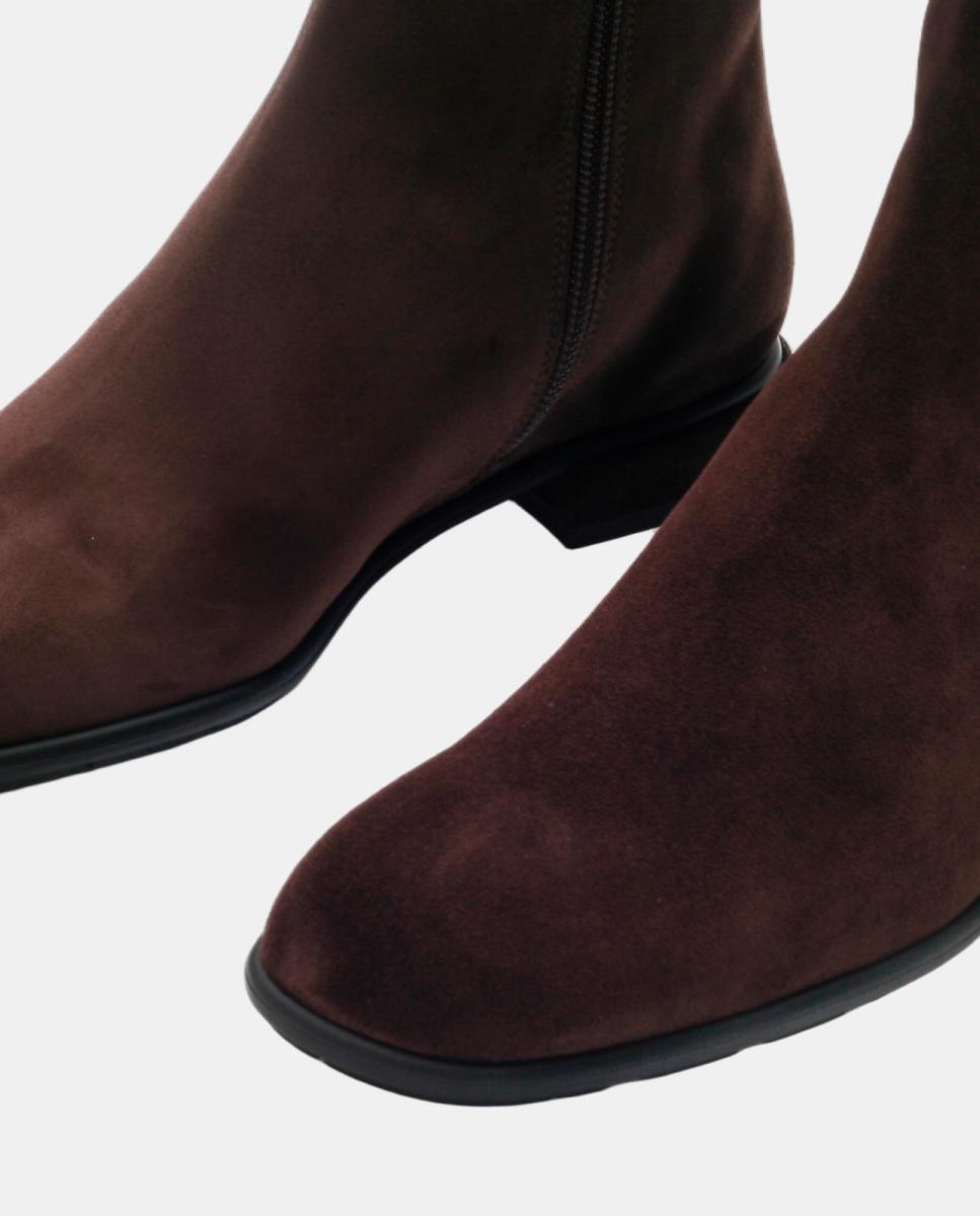 Botin mujer Molly en piel - Pons Quintana - Marrón oscuro Marrón oscuro-4