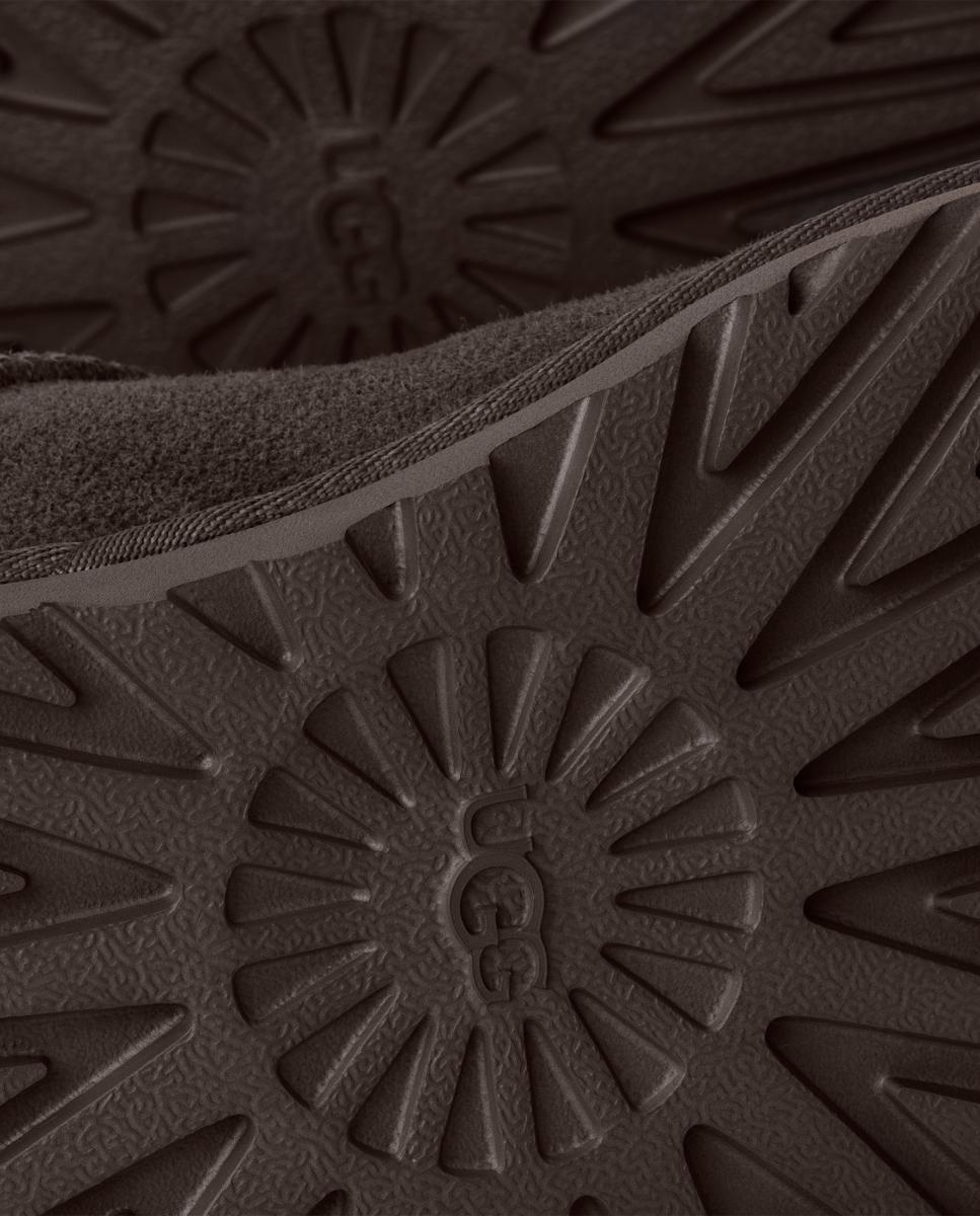 Botins Rasos Clássicos Forrados em Pelo Ultra Mini Castanho-chocolate-4
