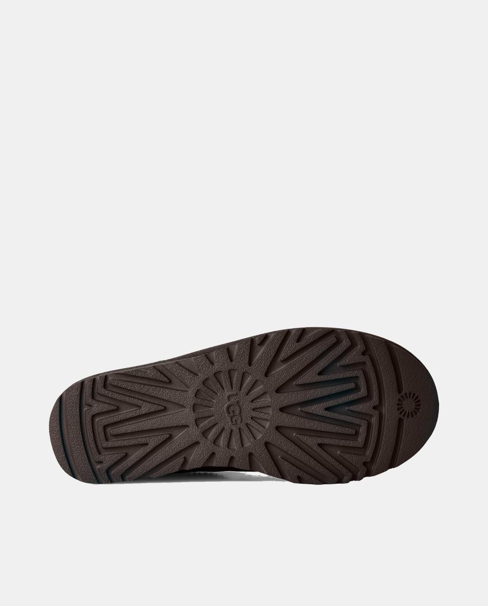 Botins Rasos Clássicos Forrados em Pelo Ultra Mini Castanho-chocolate-6