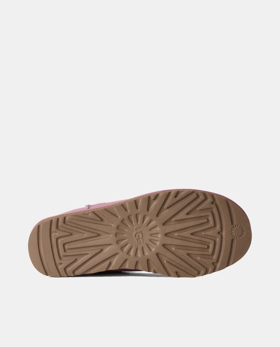 Botins Rasos Clássicos Forrados em Pelo Micro Rosa-5