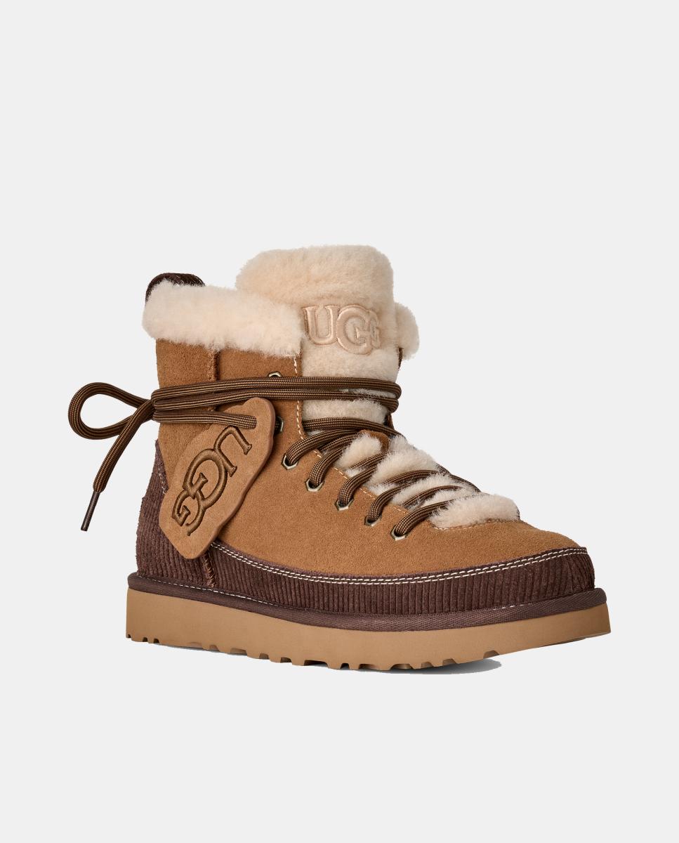 Botins Rasos Clássicos com Atacadores Mini Heritage Lace Up Couro-5