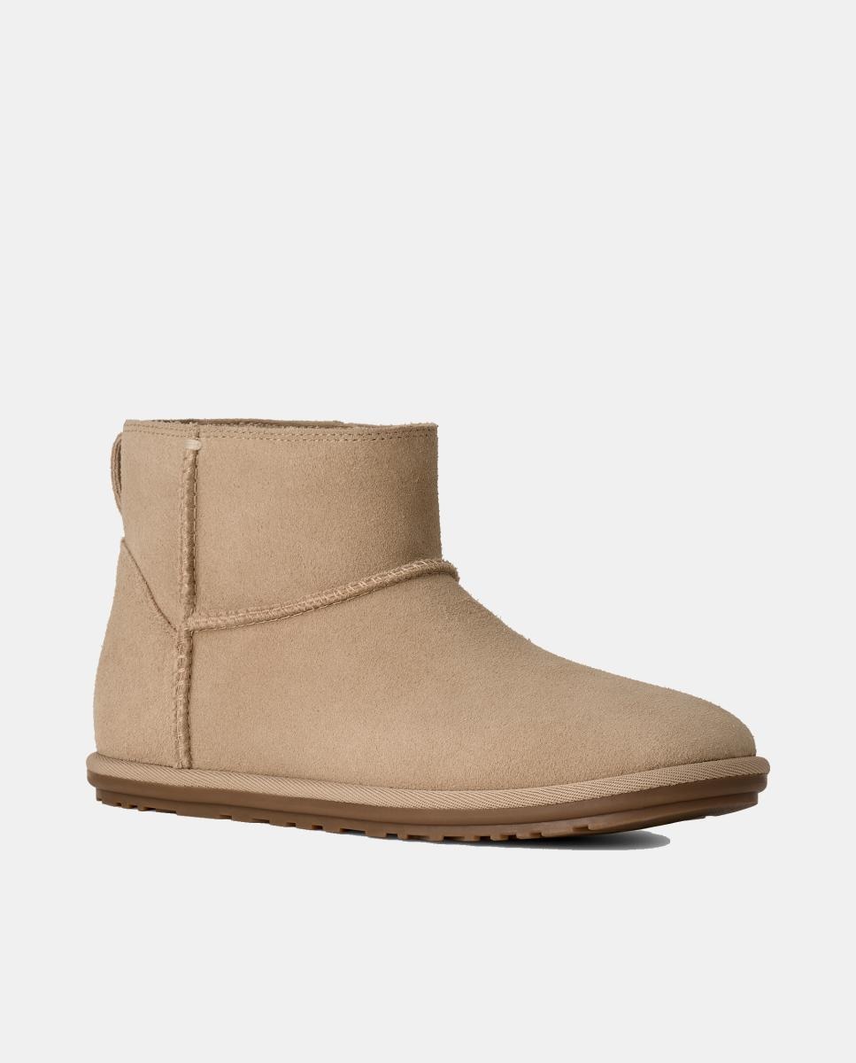 Botas Classic Mini Deconstructed Bege-4