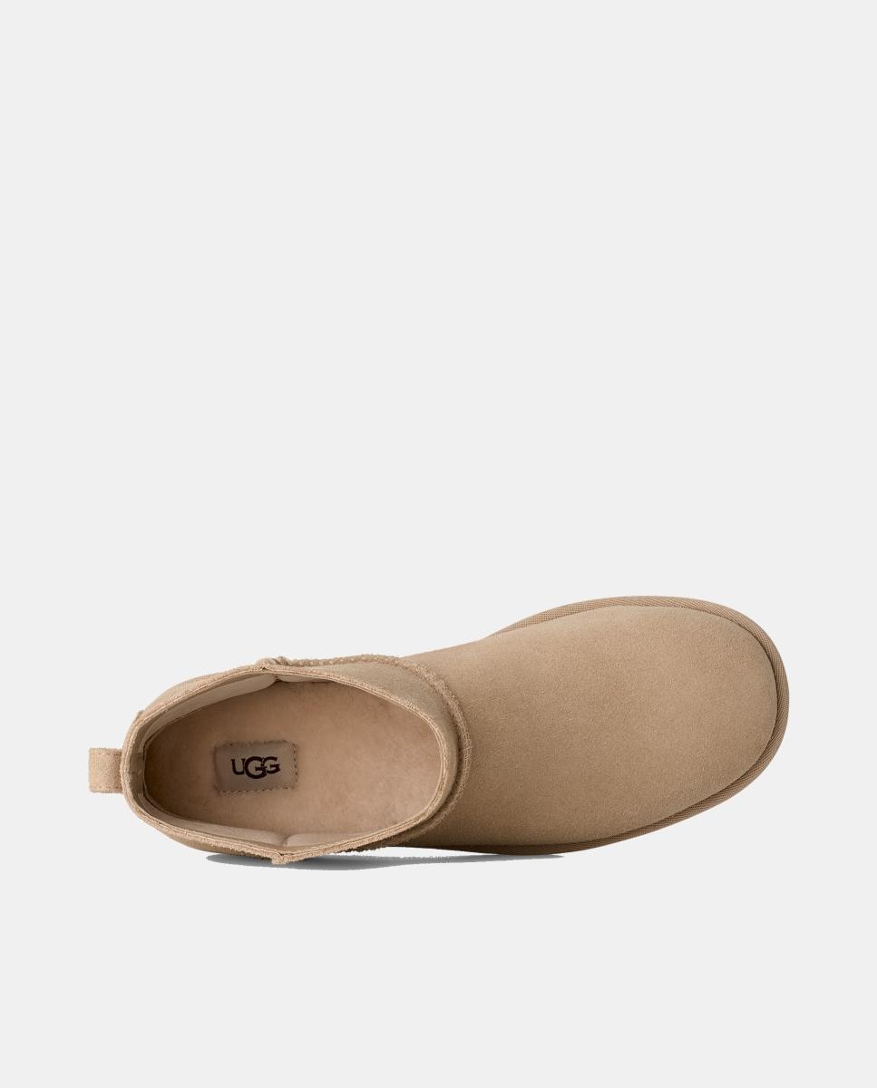 Botas Classic Mini Deconstructed Bege-5