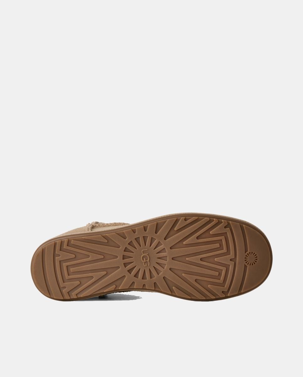 Botas Classic Mini Deconstructed Bege-6