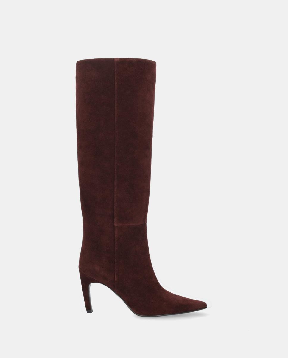 Imagem 0 de Botas em Croute com Salto Forrado
