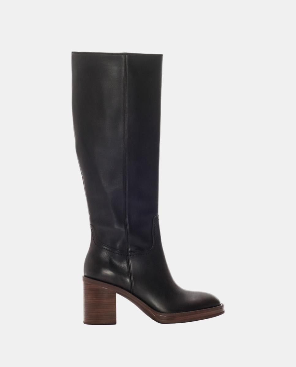 Bota mujer Mabel en piel - Pons Quintana - Marrón oscuro Marrón oscuro-1