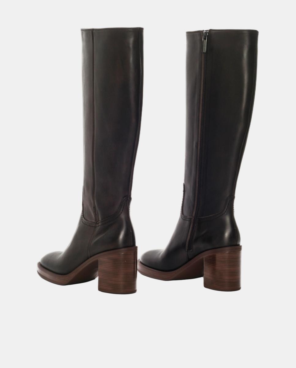 Bota mujer Mabel en piel - Pons Quintana - Marrón oscuro Marrón oscuro-3