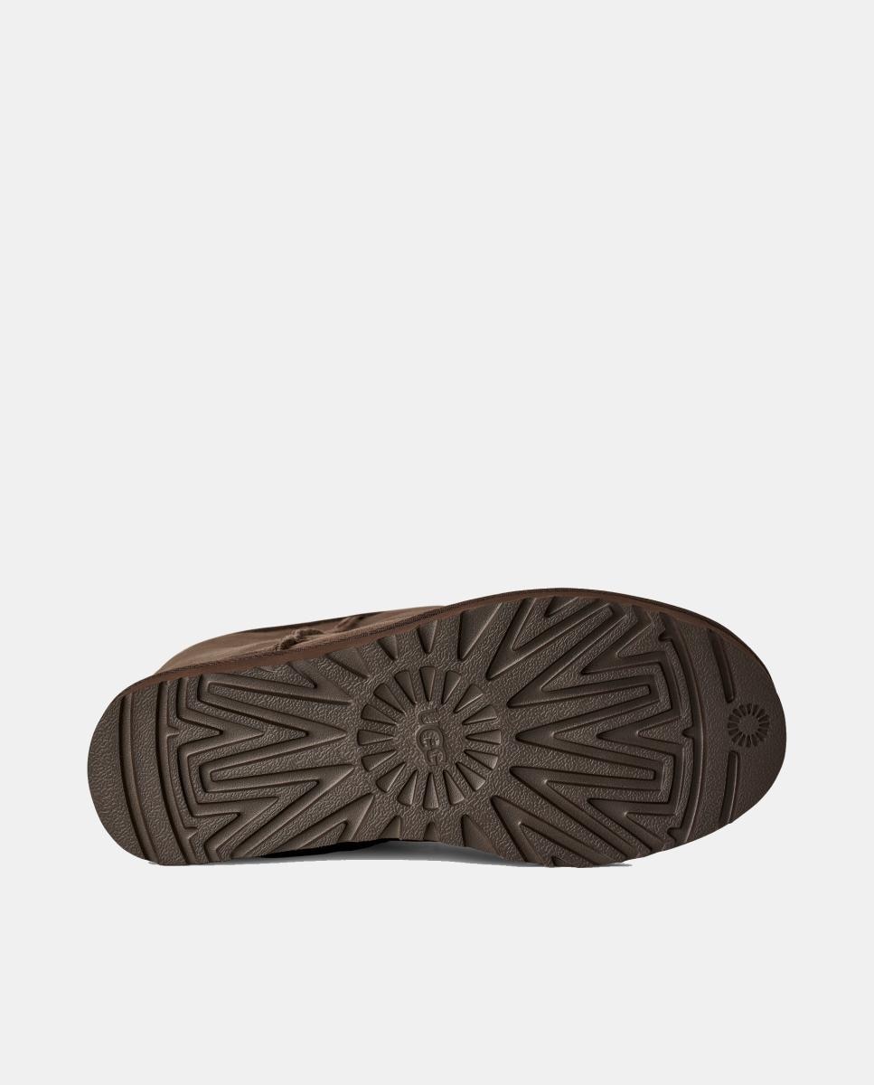 Botas Rasas Forradas em Pelo Ultra Tall Castanho-chocolate-3