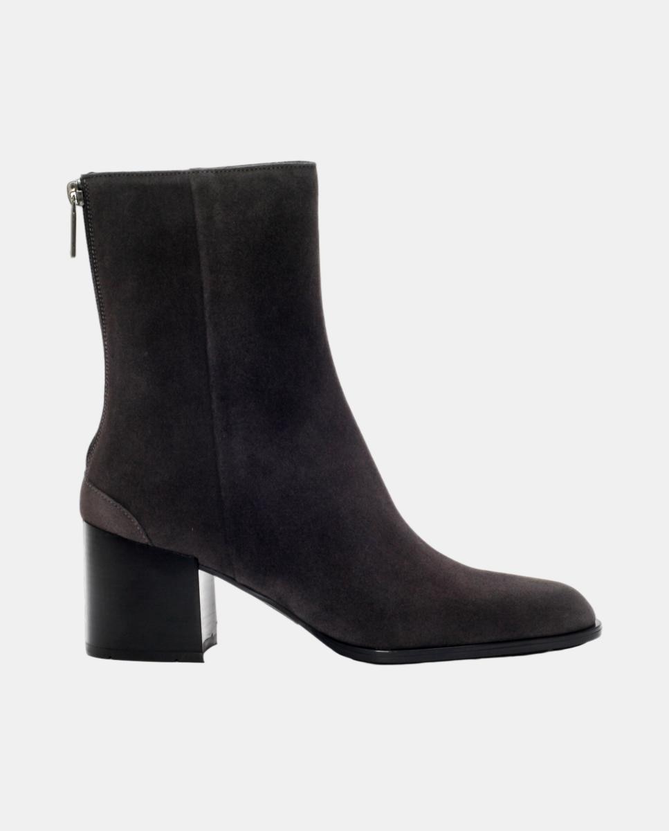 Imagen 0 de Botin mujer Meghan en piel Gris oscuro