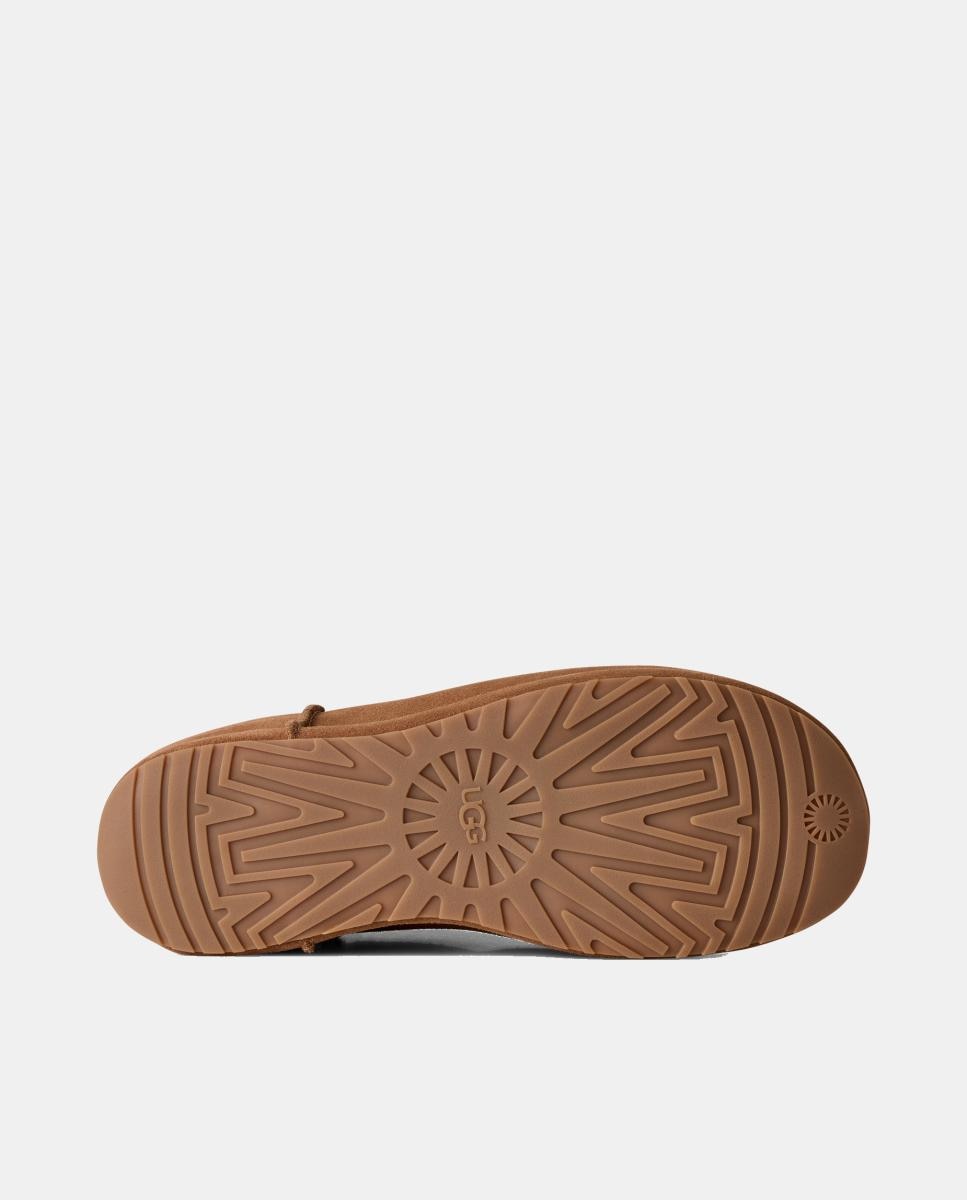 Botins de Salto Clássicos Forrados em Pelo Mini Enwrap Couro-2
