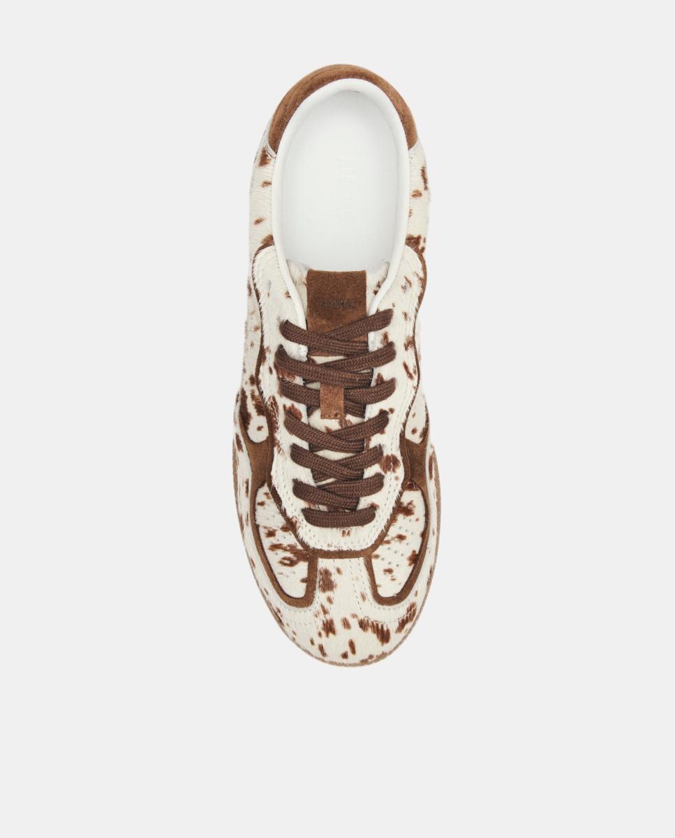 Tb.490 Rife Soft Camel Leather Sneakers Natural-4