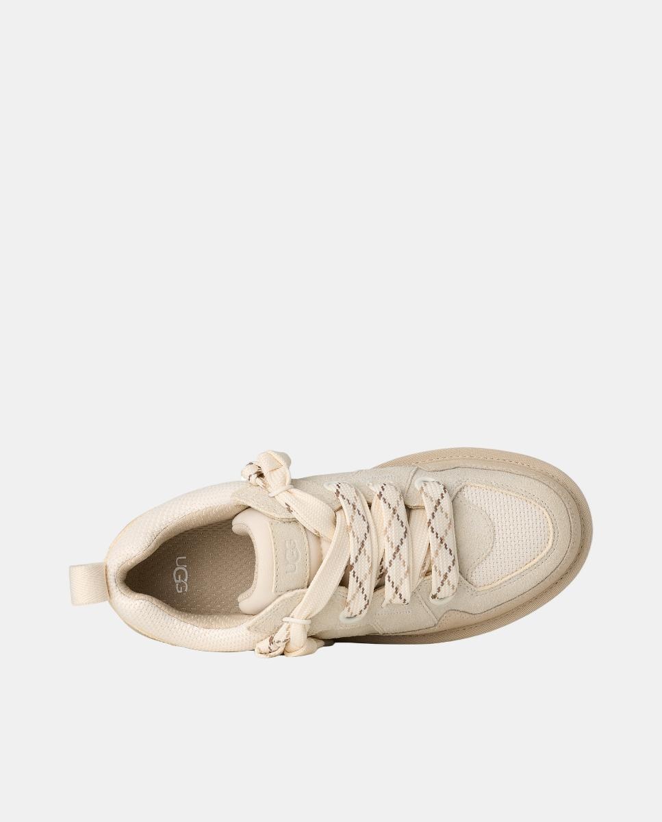 Sapatilhas de Atacadores Lo Lowmel em Pele e com Sola EVA Natural-6