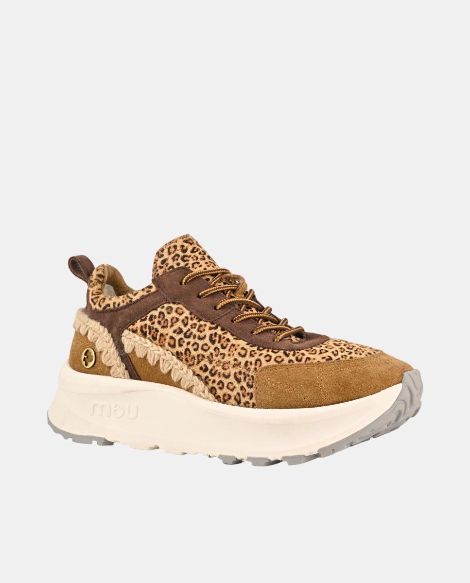 Sapatilhas Speed Eskimo com Fecho de Atacadores. Fabricadas em Camurça, Máximo Conforto Multicolor-2