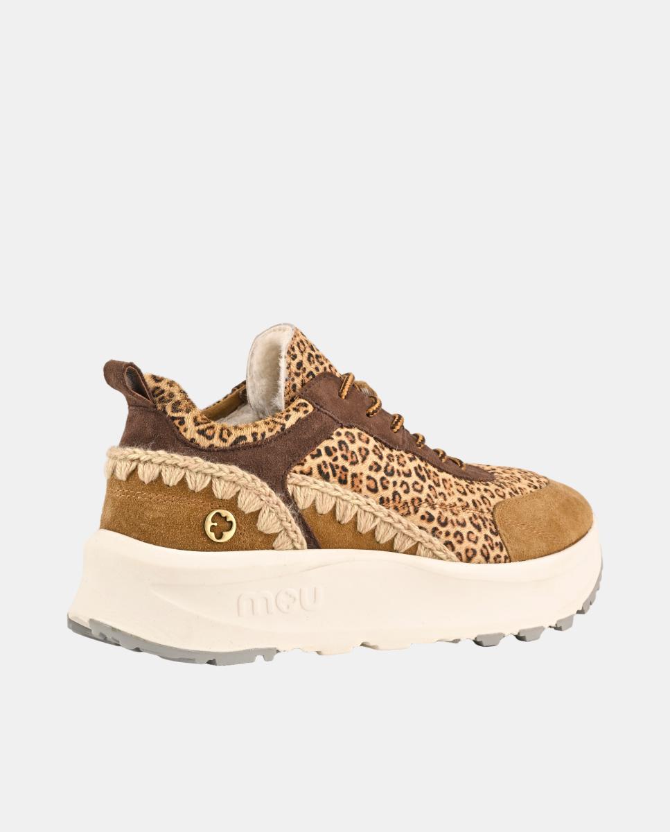 Sapatilhas Speed Eskimo com Fecho de Atacadores. Fabricadas em Camurça, Máximo Conforto Multicolor-3