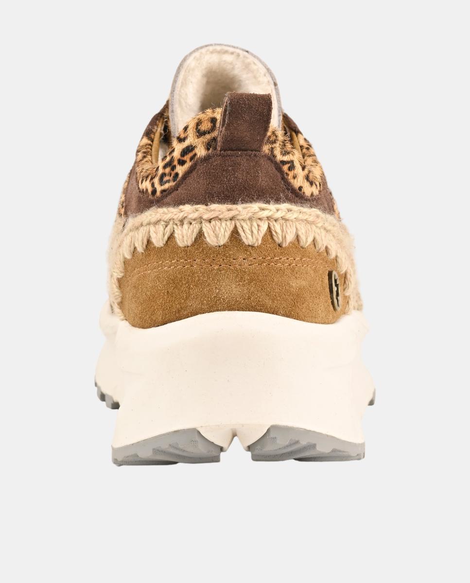 Sapatilhas Speed Eskimo com Fecho de Atacadores. Fabricadas em Camurça, Máximo Conforto Multicolor-4
