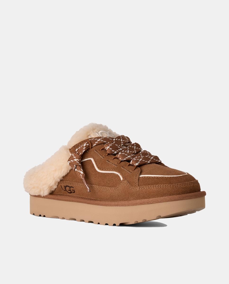 Sapatilhas Tipo Mules Lowmel Couro-5