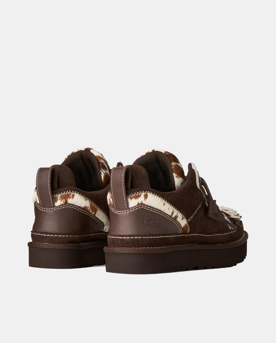 Deportivo cordones lowmel western de mujer - UGG - Marrón chocolate Marrón chocolate-4