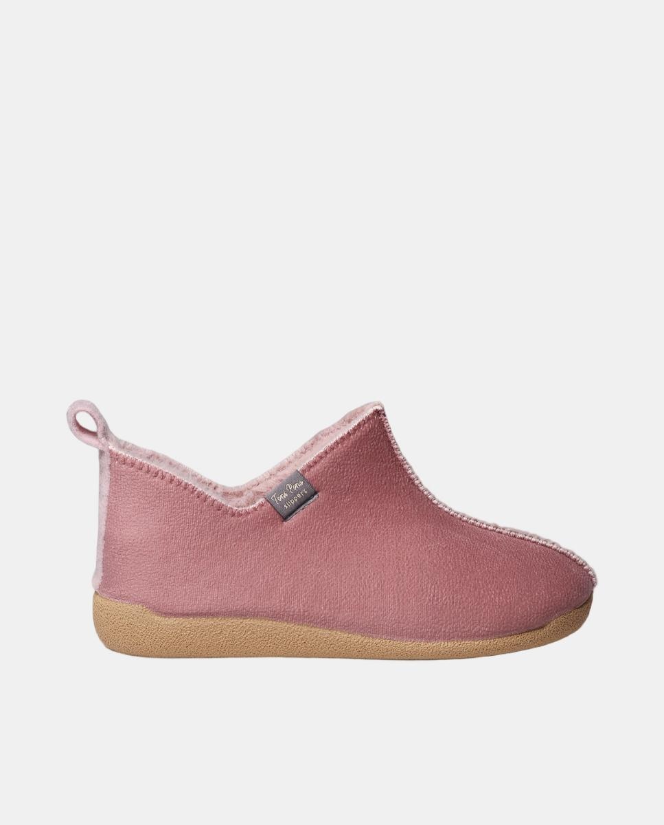 Imagem 0 de Pantufas Abotinadas em Pele