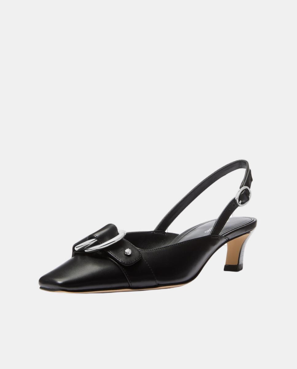 Sapatos Tipo Mules Jaden Kitten Preto-3