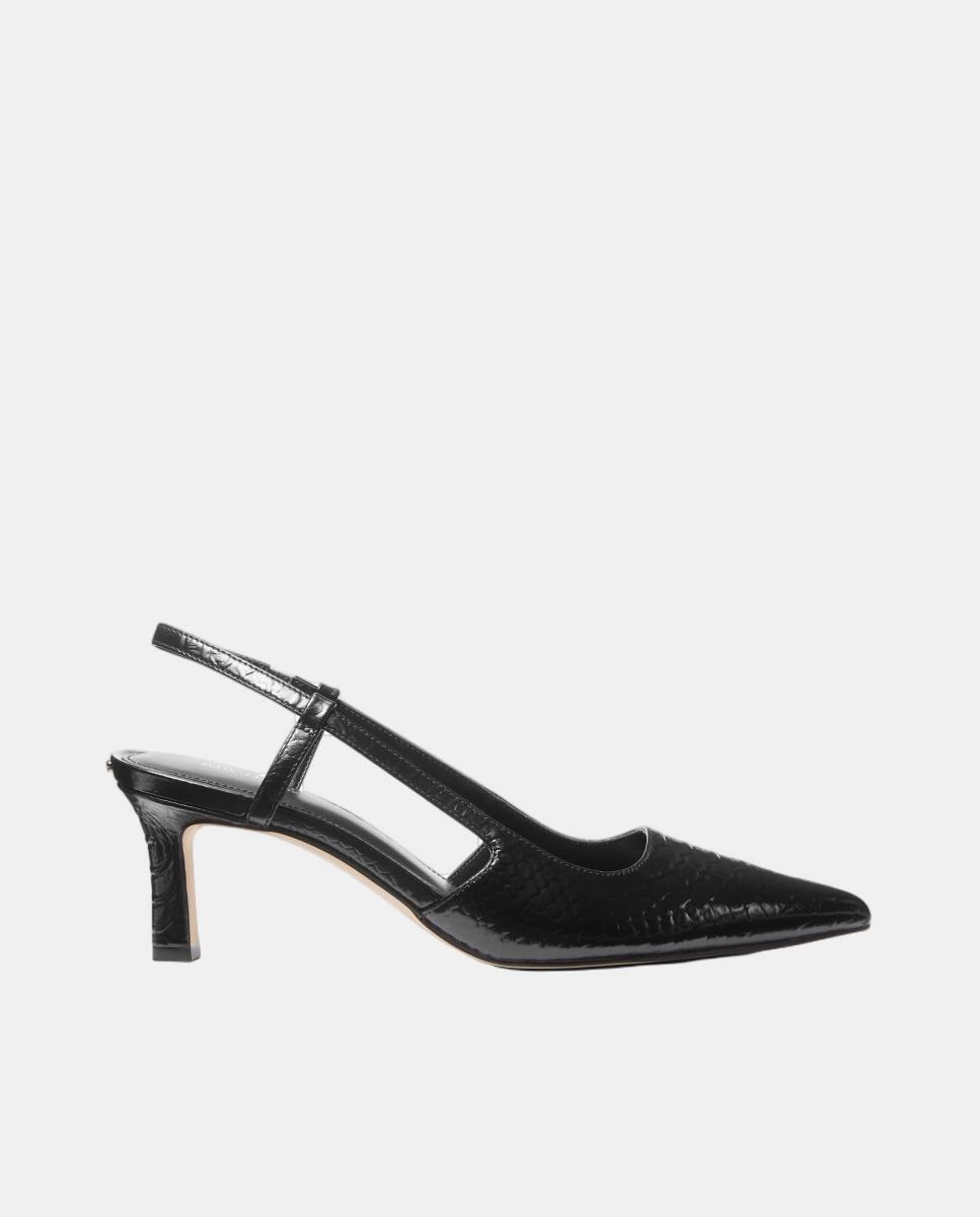 Sapatos Tipo Mules Alora Mid Preto-1
