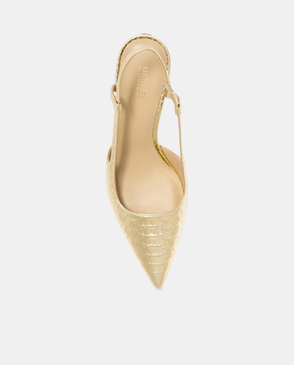 Sapatos Tipo Mules Alora Mid Ouro-4