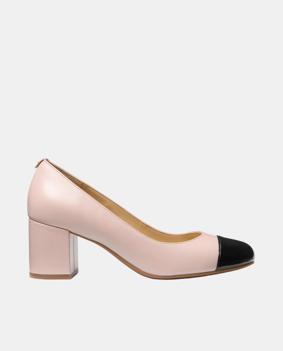 Sapatos de Salto Pérola Flex Rosa-pastel-1
