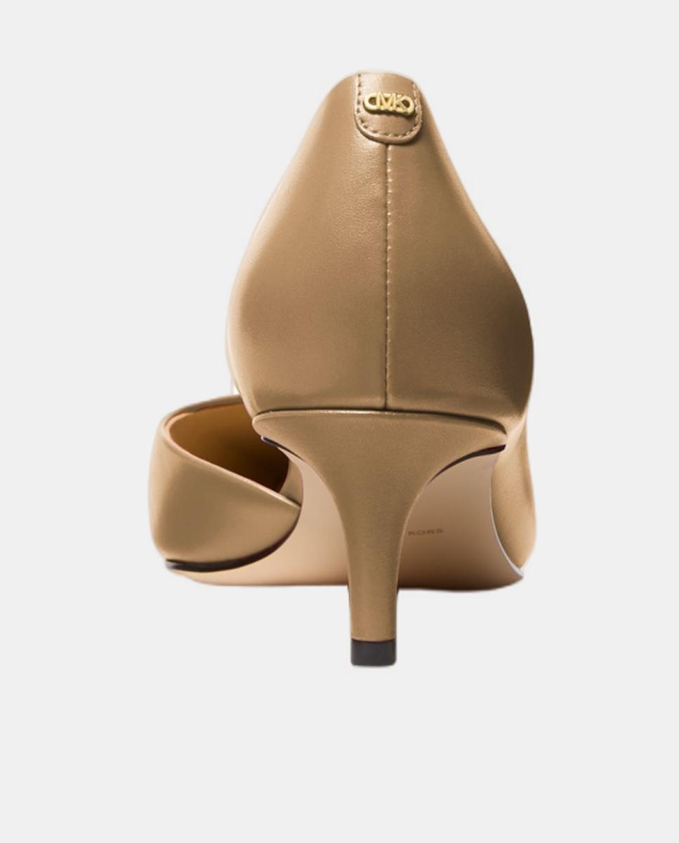 Sapatos de Salto D`Orsay Elyse Caramelo-3