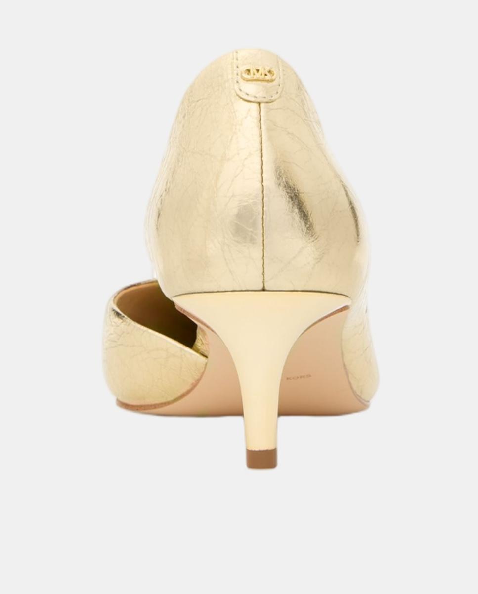 Sapatos de Salto D`Orsay Elyse Ouro-4