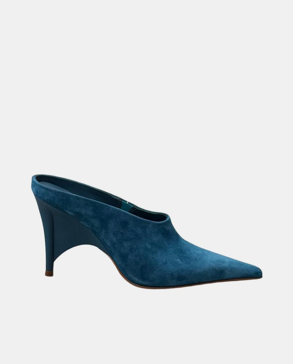 Jeffrey Campbell - Sandalia estilo mule destalonada tacón.