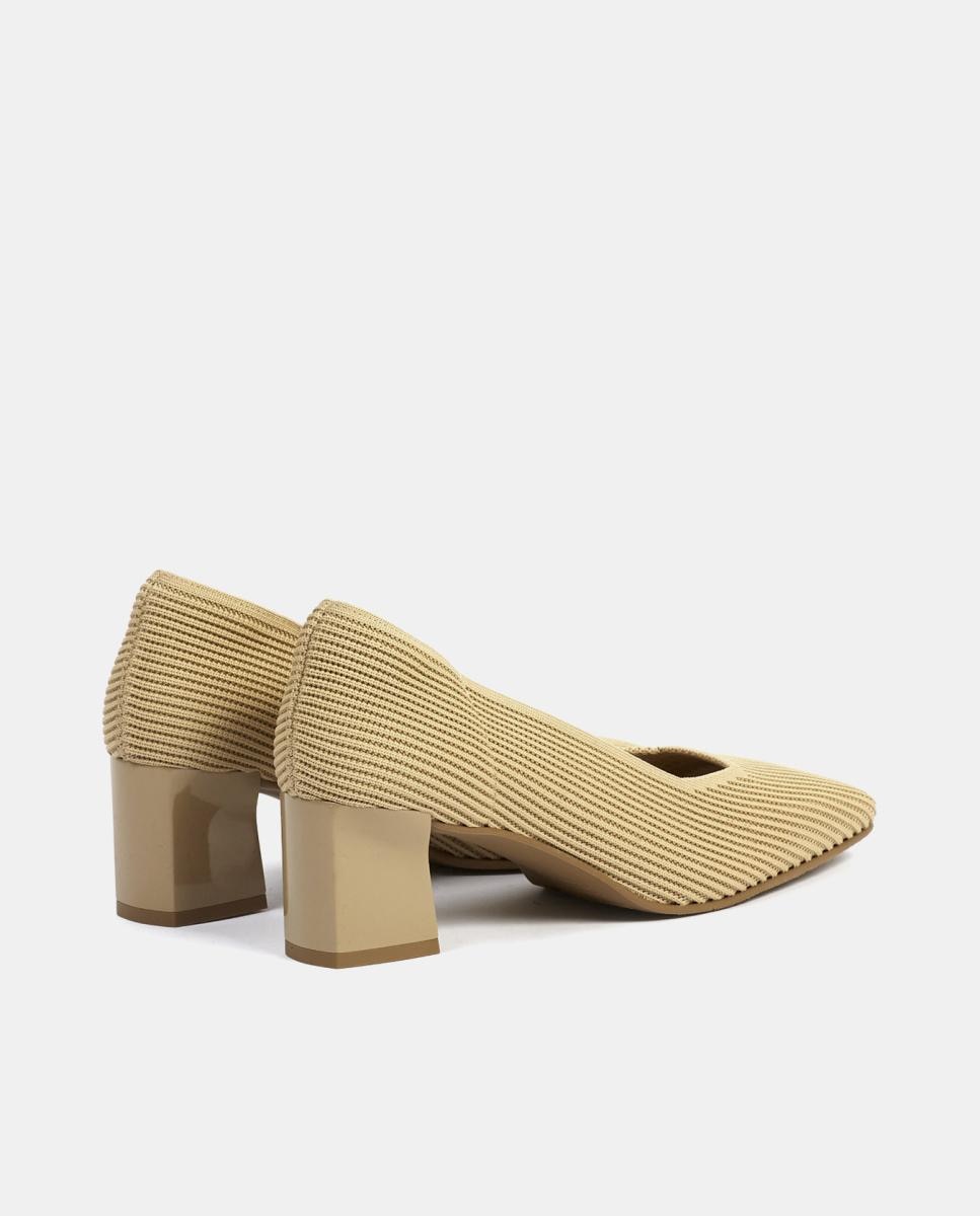 Sapatos de Salto Ergonómicos Castanho-claro-3