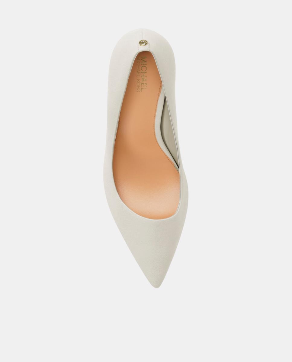 Sapatos de Salto Alina em Pele com Salto de Agulha Branco-marfim-4