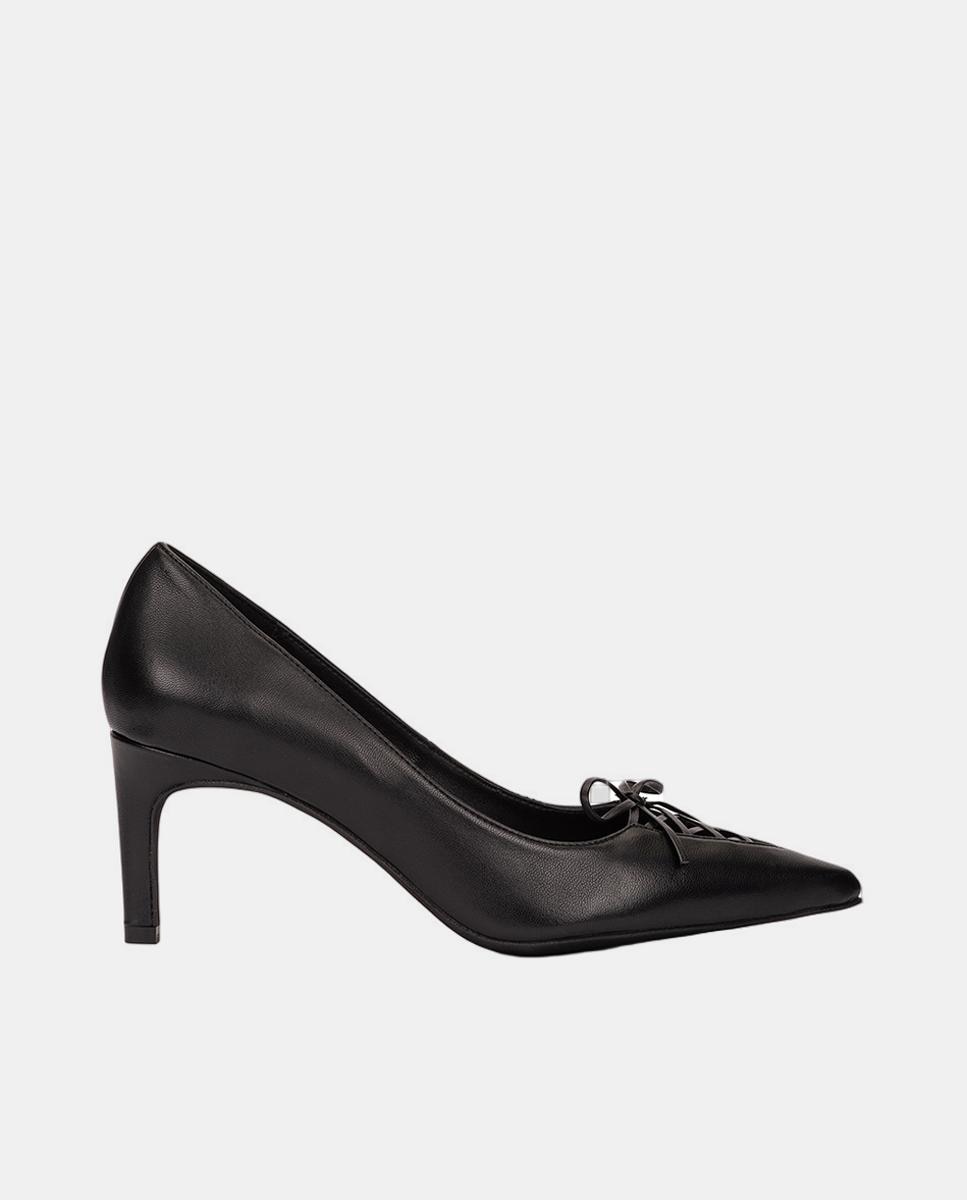 Imagem 0 de Sapatos de Salto em Pele