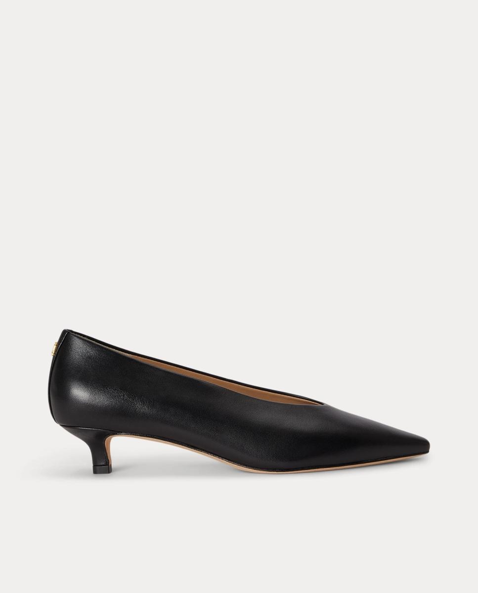 Imagem 0 de Sapatos de Salto Frncsa em Pele