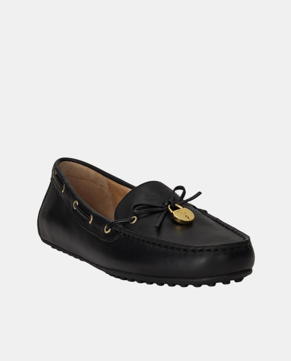 Mocassins Wylie em Pele Preto-2