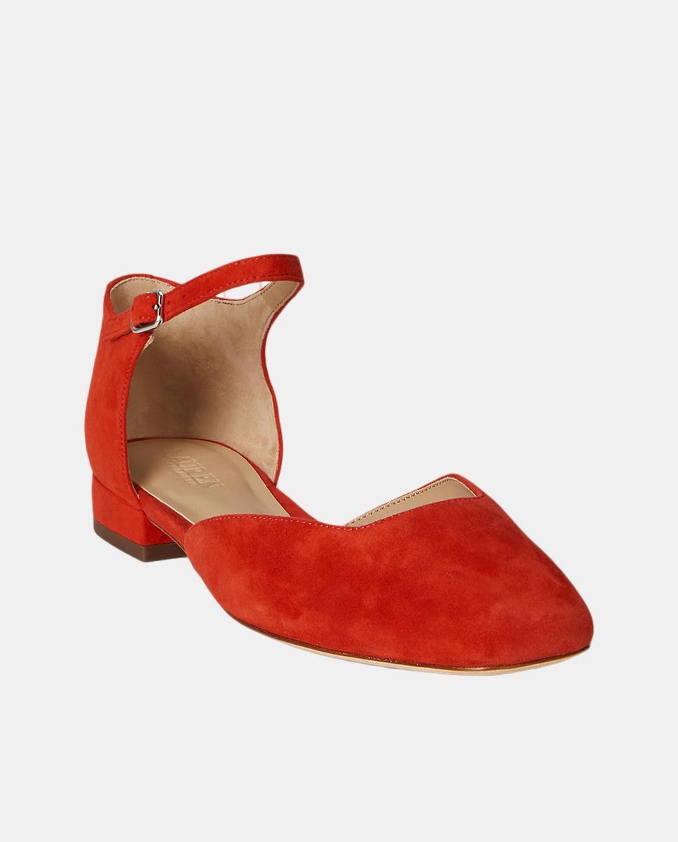 Sabrinas Emellie de Camurça Vermelho-2