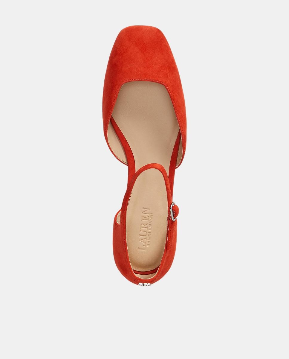 Sabrinas Emellie de Camurça Vermelho-4