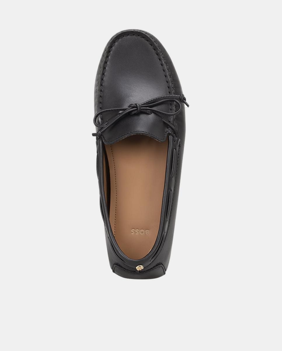 Mocassins em Pele Preto-2