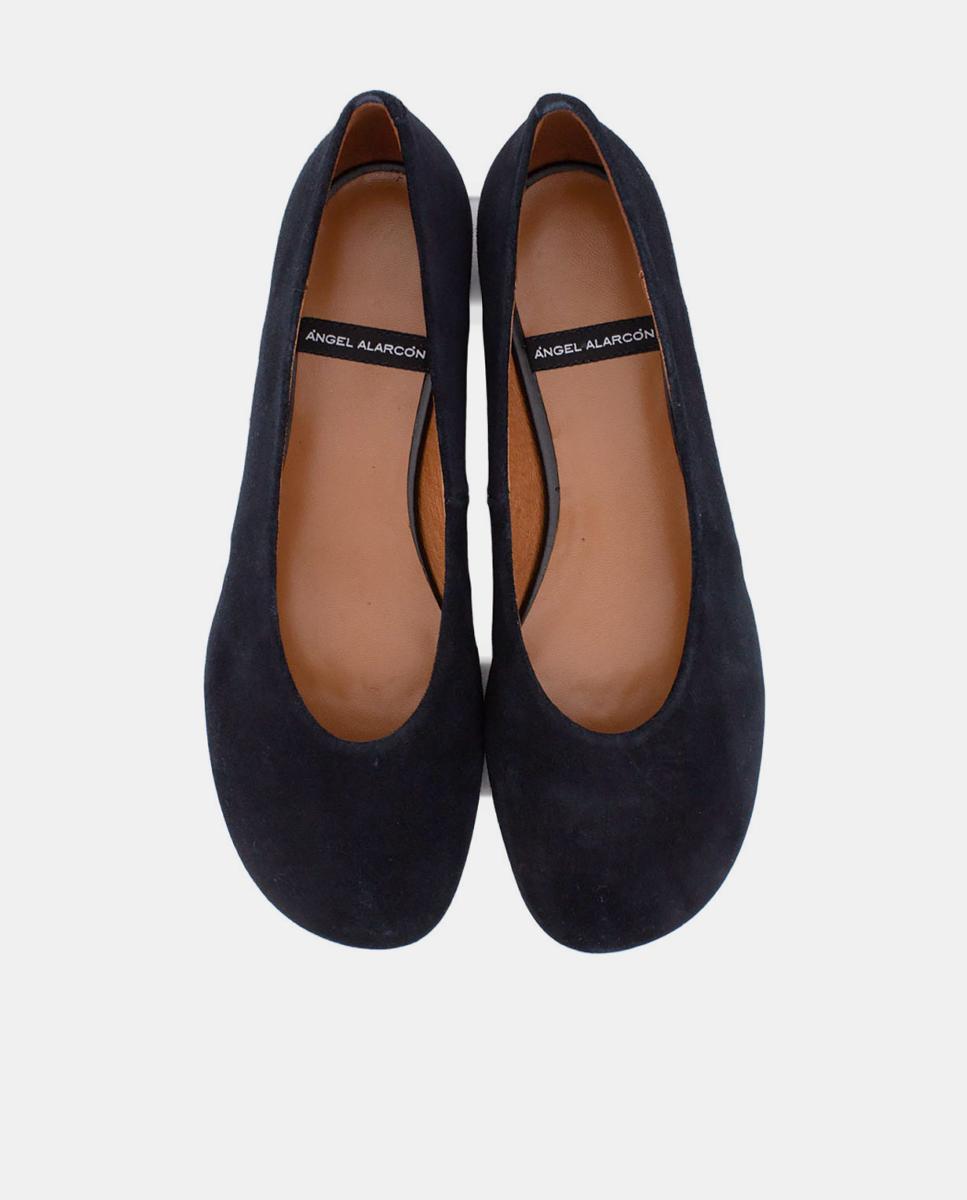 Sapatos rasos Azul-índigo-4