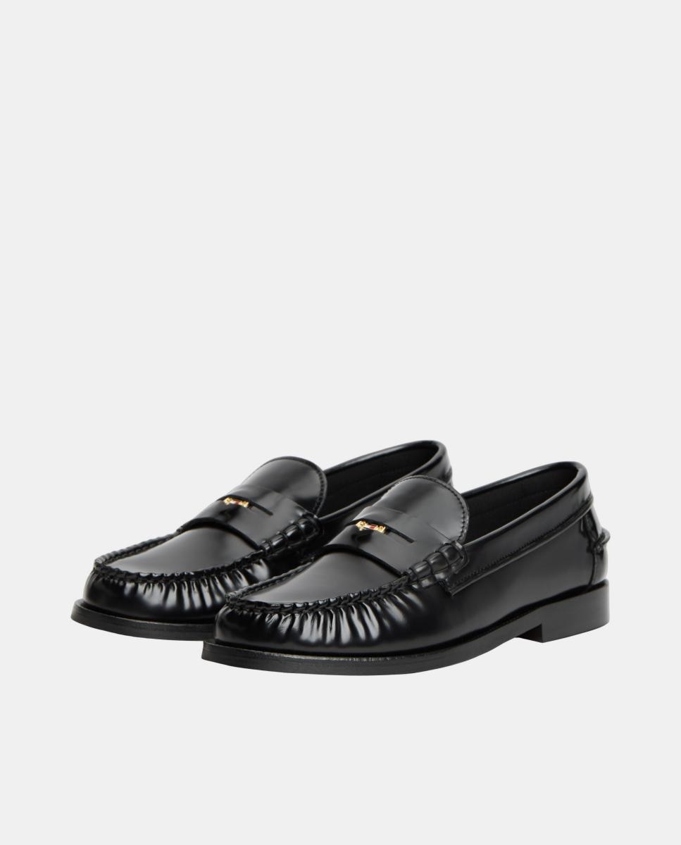 Mocassins em Pele TH Penny Preto-5