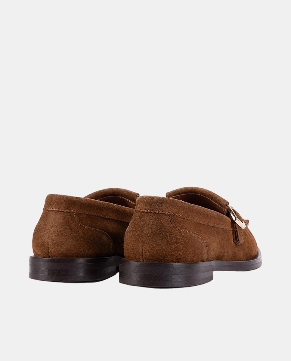 Mocassins em Pele Croute Couro-3