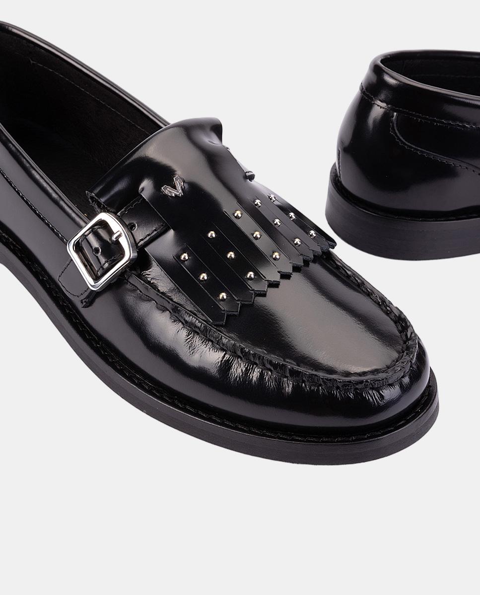 Imagen 3 de Mocasín de piel para mujer - Martinelli - Negro Negro