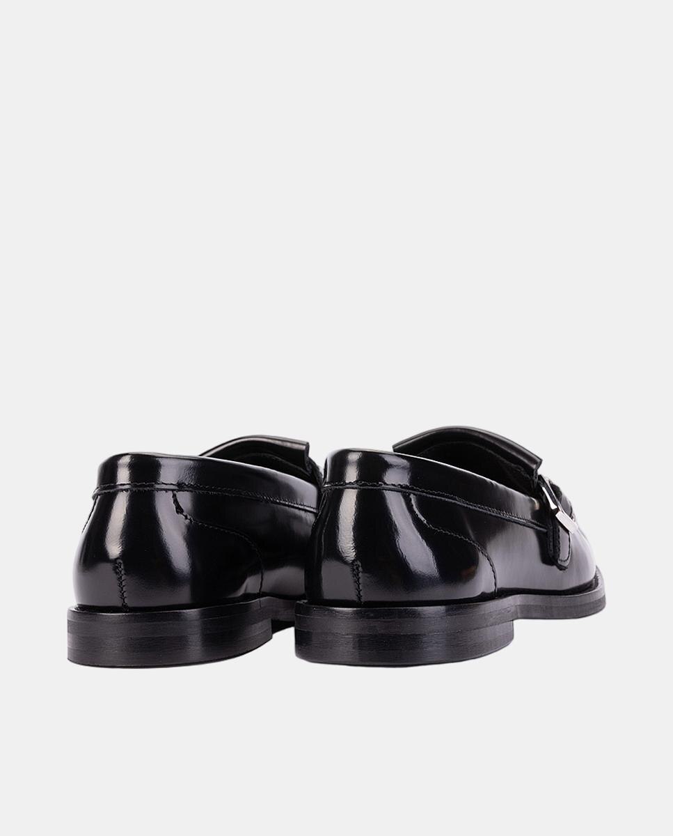 Imagen 4 de Mocasín de piel para mujer - Martinelli - Negro Negro