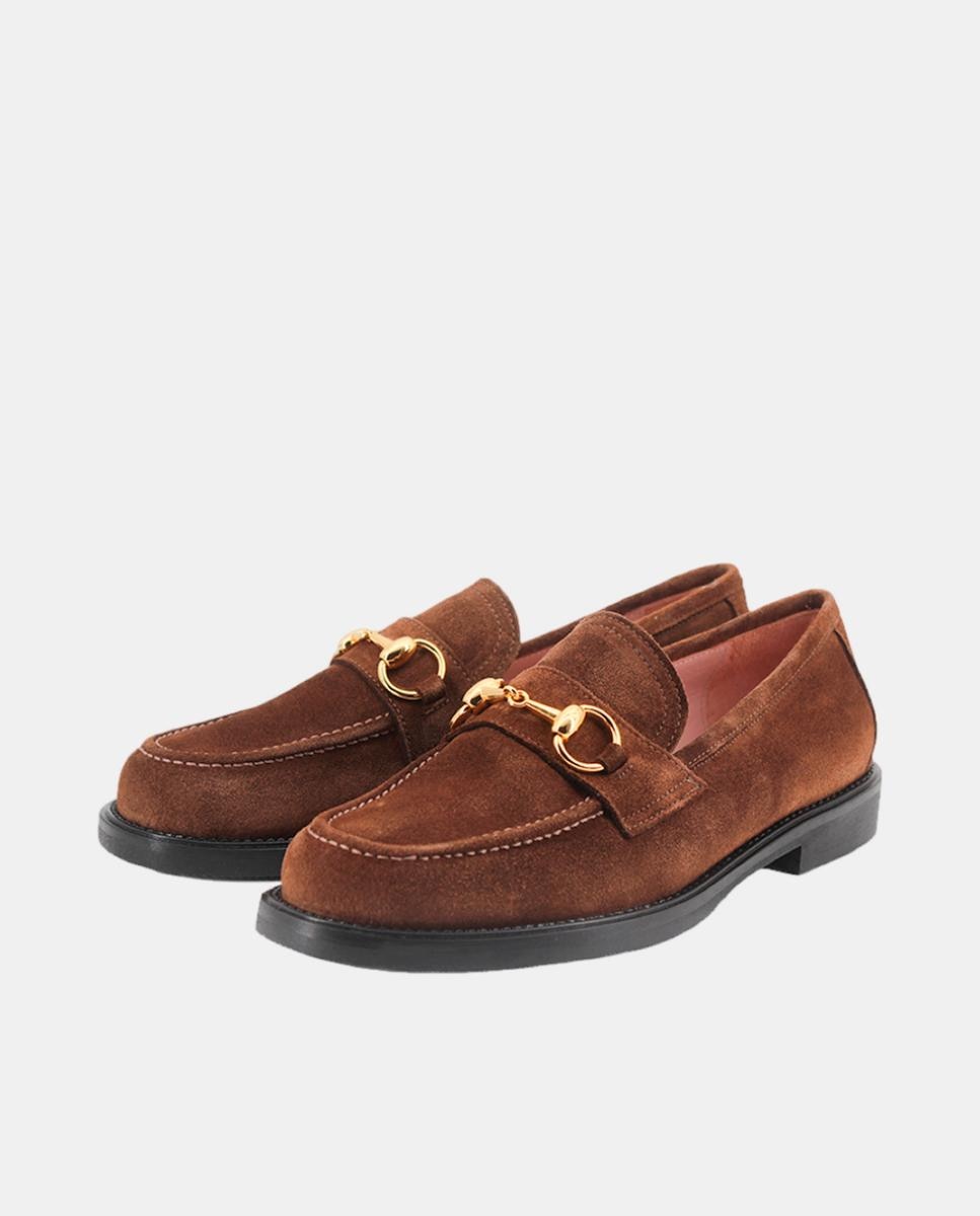 Mocassins em Croute com Adorno Castanho-2