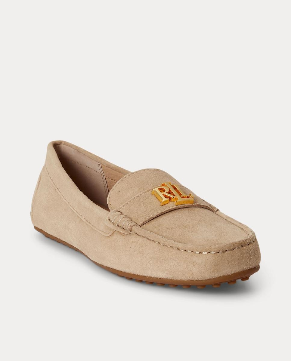 Mocassins Barnsbury em Camurça Castanho-claro-2