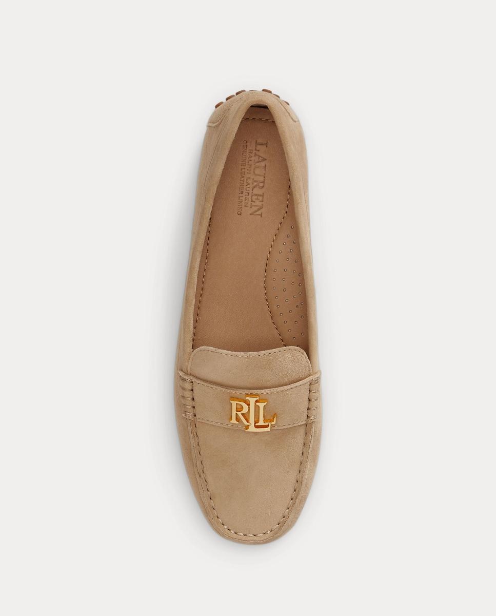 Mocassins Barnsbury em Camurça Castanho-claro-4