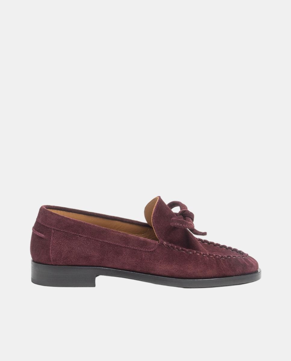 Imagem 0 de Mocassins em Croute Soft com Adorno de Laço