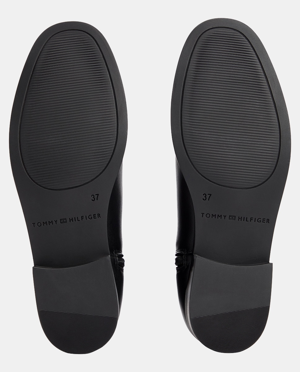 Botins Chelsea em Pele Preto-7