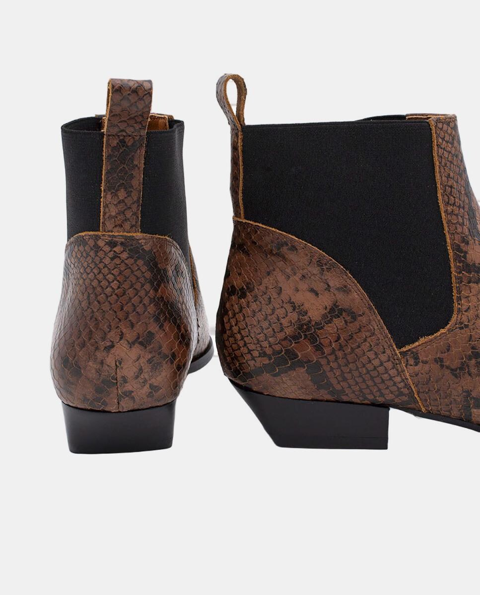 Botins de Cowboy Elásticos Multicolor-5