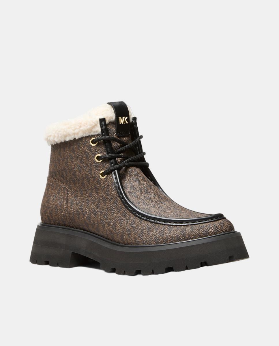 Botins de Atacadores Cade Castanho-2